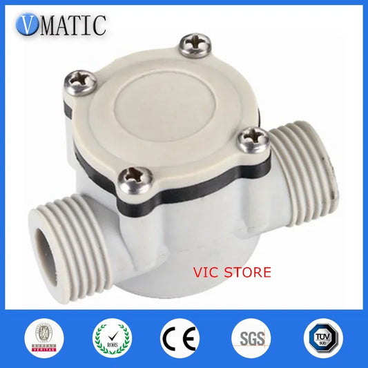 Free Shipping Plastic Magnetic Water Hall Meter Machinery Pipe Sensor Flow Sensor VC168