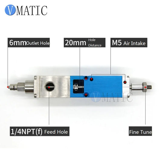 High Quality Stainless Steel Big Flow Glue Needle Valve