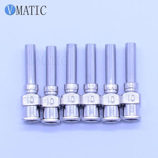 Free Shipping 12pcs 1/2'' 10G Stainless Steel Syringe Needles 1/2 Inch