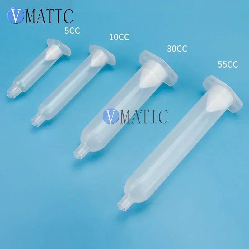 Japan Type Clear 30ml Syringe Barrel | High-Visibility Dispensing Tool for Resin/Adhesive/Cosmetics (Luer Lock Compatible)