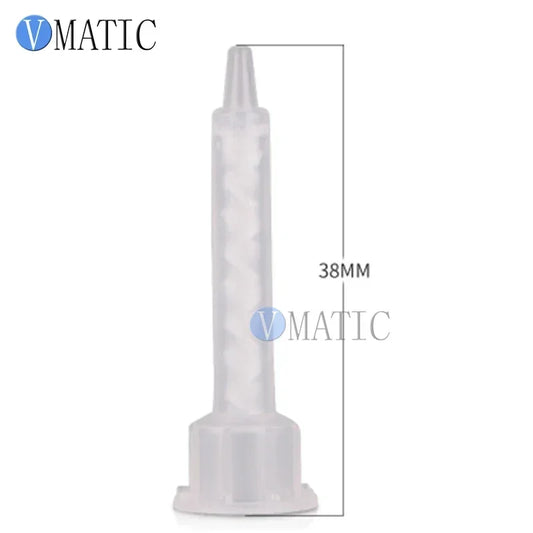 3.0-8mm Static Mixer Nozzles | Stainless Steel Resin Mixing Tips for Two-Part Epoxy/Adhesive (Spiral Flow Design)