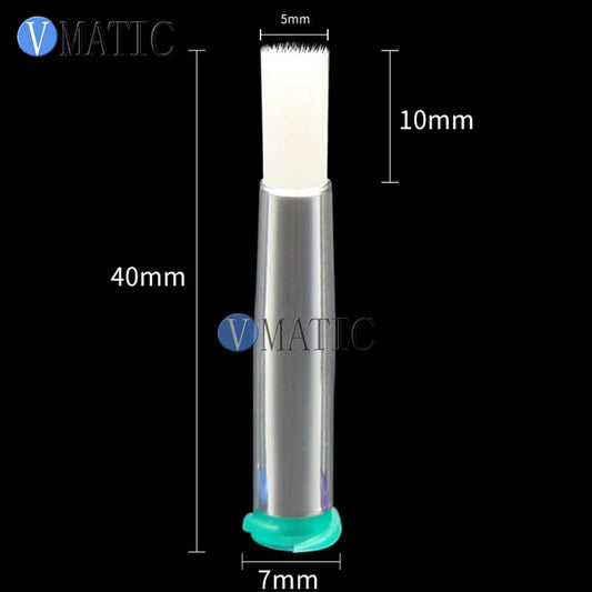 Free Shipping 18G Dia 5mm Luer Lock Syringe Tip Round Brush For Liquid/Glue Dispense