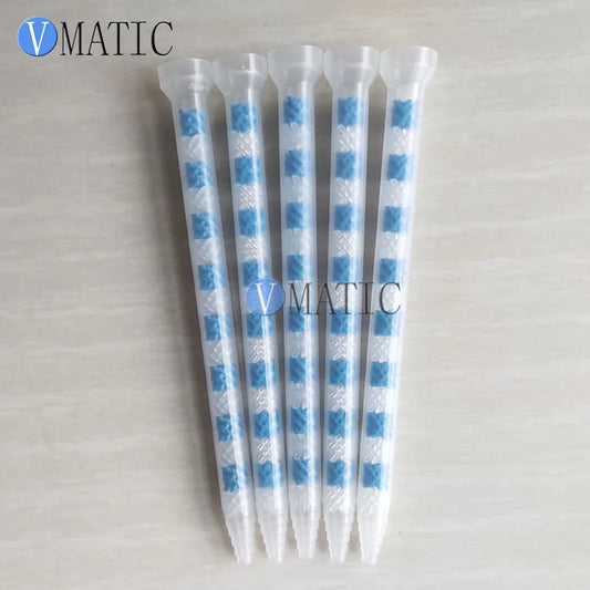 GSM9-16 Static Mixing Nozzle 10PCS - Multi-Purpose AB Adhesive Mixer for Epoxy Resin & High-Viscosity Glue Dispensing