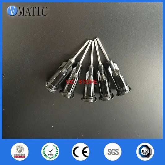 Free Shipping 100Pcs/Bag Industrial Tips 16G Gray Color Dispensing Needles Disposable Blunt Needle Tip 1/2 Inch