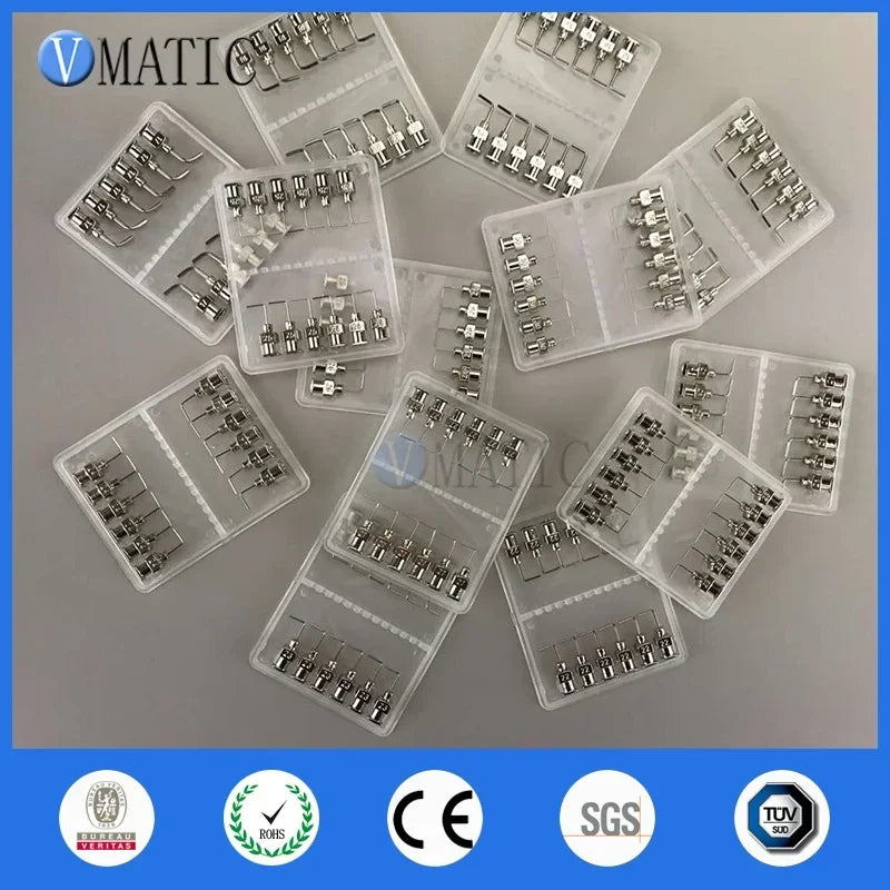 13-30G Angled Dispensing Needle 0.5'' | 90° Stainless Steel Luer Lock Tips for Industrial Adhesive & Cosmetic | 12pcs Fast Ship