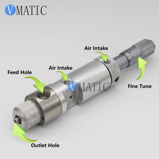 Micro-Flow Glue Valve | Pneumatic Jet Spray for SMD/SMT Assembly & LED Craft Fast Ship
