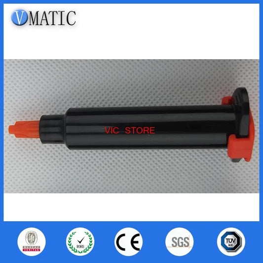 Free Shipping Factory Price 50cc/ 50ml Black Syringe Barrel Set Glue Dispensing Syringe 10sets/bag With High Quality