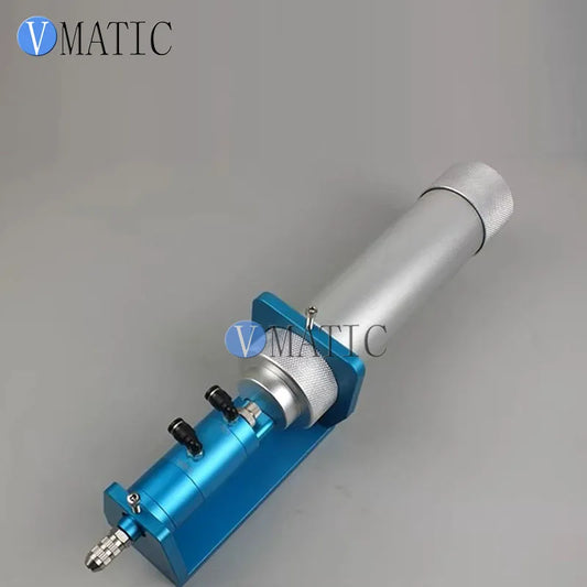 Precision Pneumatic Syringe Dispensing Valve Large Flow Anti-Drip (Suckback) for Medium High Viscosity Fluids, All-in-One Design