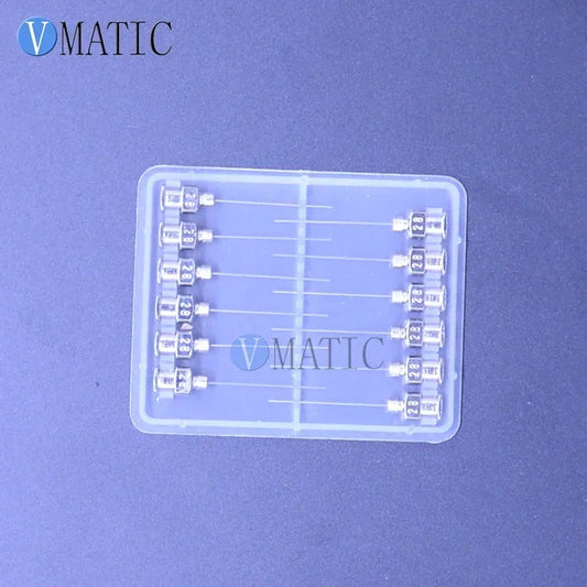 12Pcs 28G Blunt Dispensing Needles | 1 Inch Micro Tips for Lab/Electronics Free Shipping