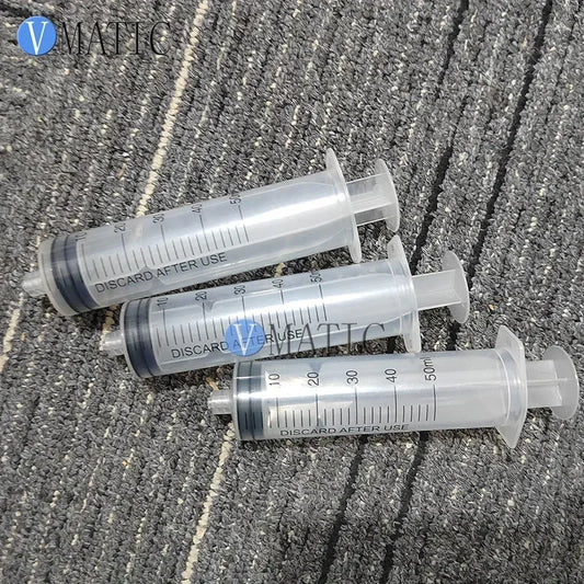 Free Shipping Non Sterilized 20Pcs 50Ml/Cc Dispensing Plastic Liquid Dispenser Manual Syringe