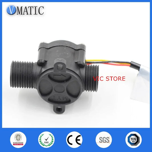 Free Shipping High Precision VCA168-8 Plastic Mounted Water Oem Low Cost Oil Hall Flow Rate Sensor