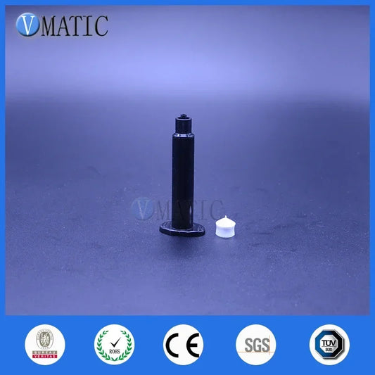 5ml Pneumatic Syringe Barrel Kit | High-Precision US-Style Glue Dispenser for Nordson EFD Systems (PC Material + PTFE Piston)