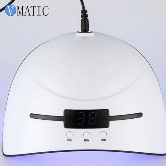 Free Shipping 36W UV LED Nail Lamp Dryer for Gel Polish, Gustala Gel Nail Lamps Dual Light Source LEDs, 3 Timer Setting