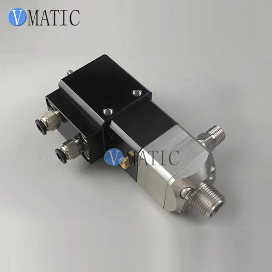 VC-74 Suction Dispensing Valve for High Viscosity Fluids, High Pressure Manual Control Precision Glue Dispensing Tool