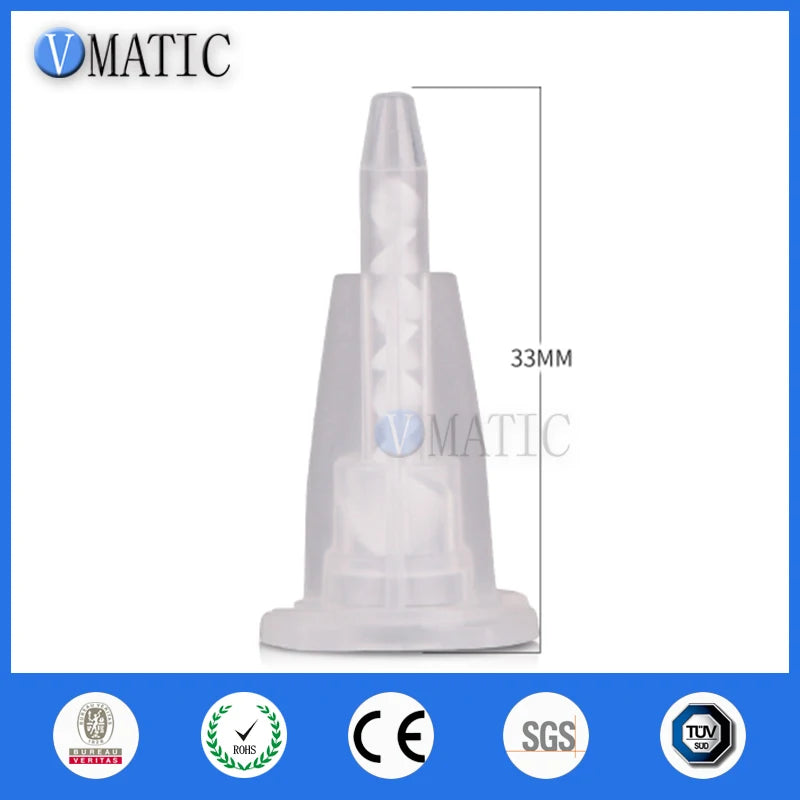 High Quality Resin Static Mixer MA3.0-8S Mixing Nozzles For Duo Pack Epoxies Dispensing Static Mixer