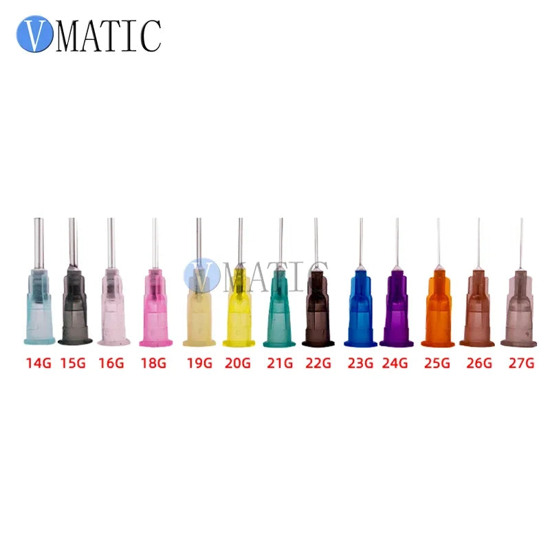 Free Shipping Non Sterilized 100Pcs 22G Blunt Tip End Needles 1/2 Inch