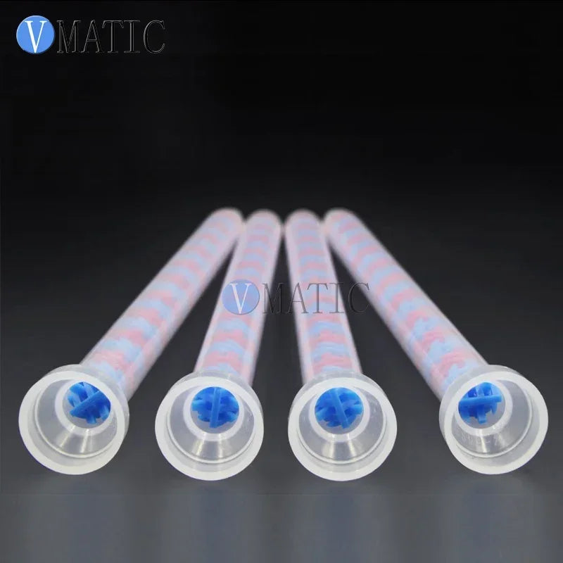 GSM9-20 Static Mixing Nozzle 10PCS - Multi-Purpose AB Adhesive Mixer for Epoxy Resin & Glue Dispensing (Industrial Grade)