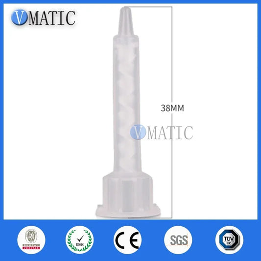 MA Series Static Mixer 3.0-8L | Dual Spiral Nozzles for AB Epoxy & Composites | Fast Ship