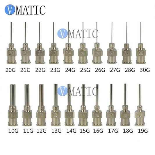12PCS 10G-30G Multi-Gauge Kit | 12.7mm Surgical Steel Dispensing Tips / Electronics Free Shipping