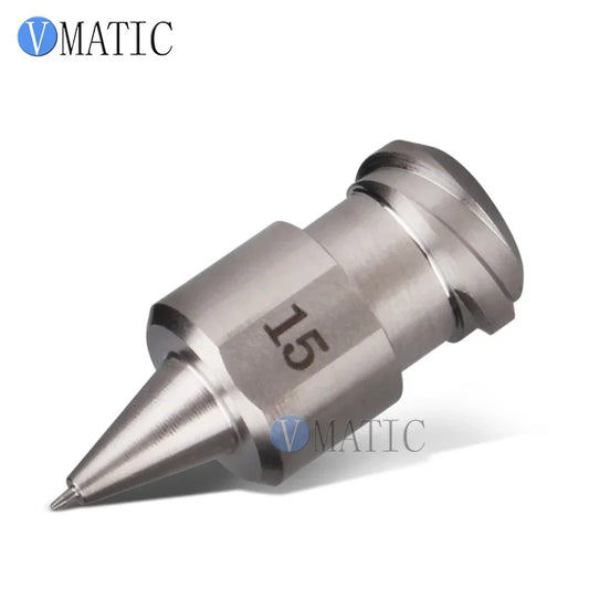 Double Thread Custom High Precision Micro Stainless Steel Dispensing Needle Glue Dispenser Nozzle