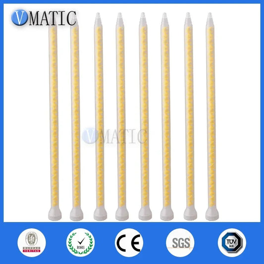 Industrial Static Mixer Nozzles MS08-32 | Cartridge for Epoxy/Silicone Auto/Electronics Anti-Clog Design Free Shipping