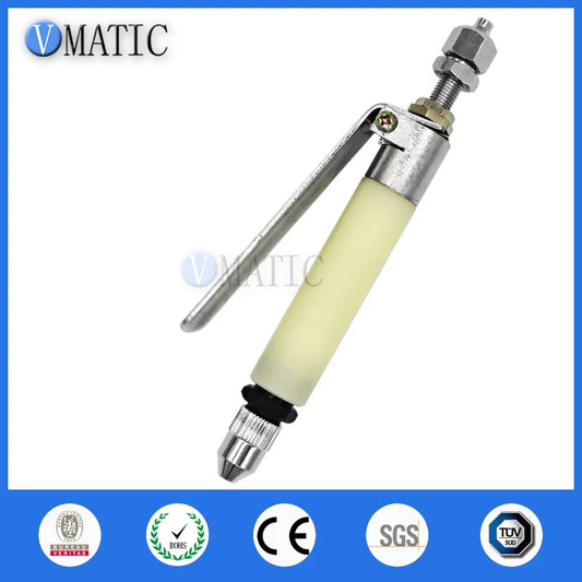 High Quality Small Manual Control Pneumatic Needle Off Small Flow Valve For Medium / Low Viscosity Liquid