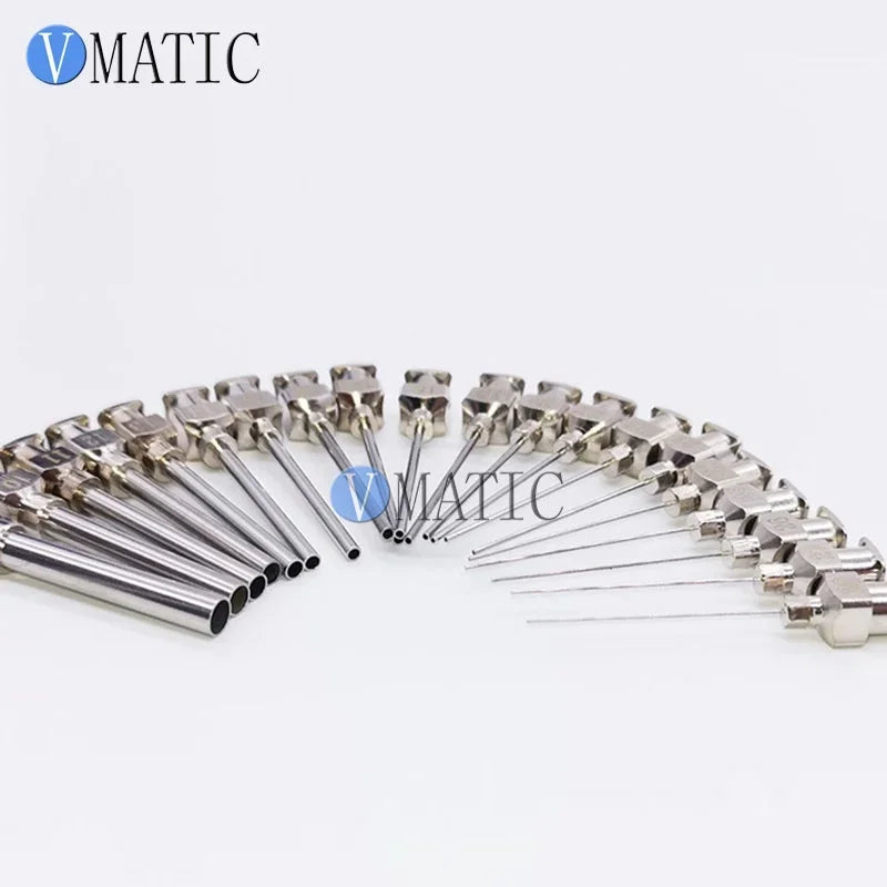 Free Shipping 12 Pcs 1 Inch Tip 21G Blunt Stainless Steel Glue Liquid Fluid Dispensing Syringe Needle