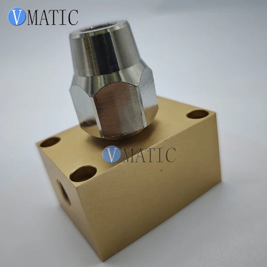 Big Flow Pneumatic AB Liquid Glue Adhesive Dispensing Suck Back Double Cylinder Valve Accessory Valve Heads Part Only