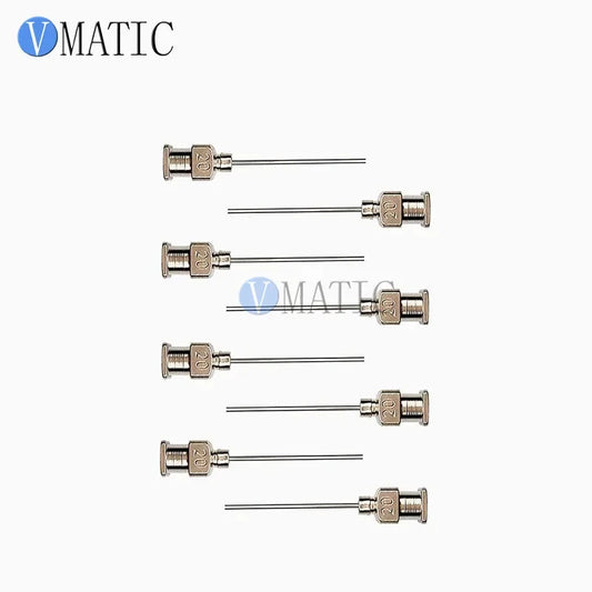Free Shipping 12Pcs 1 Inch Stainless Steel Needle Tip 20G Metal Needle