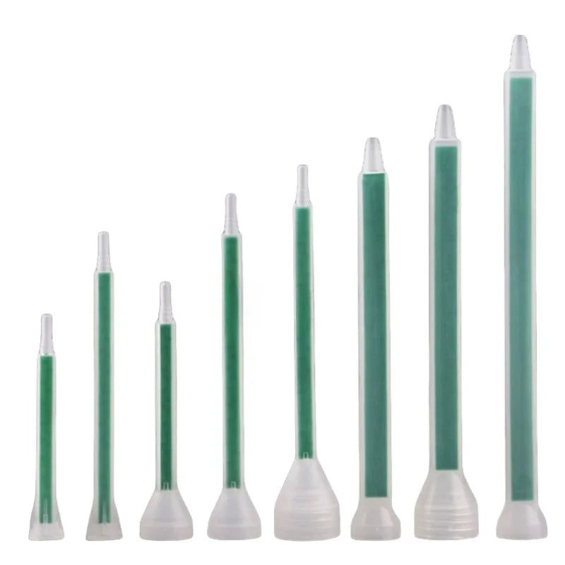 Industrial 1:1 Epoxy Mixer Nozzles MF06-24 | 30pcs Eng-Resin Static Tips for Electronics/Auto Adhesive Free Shipping