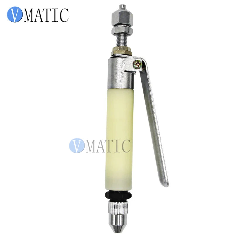 High Quality Small Manual Control Pneumatic Needle Off Small Flow Valve For Medium / Low Viscosity Liquid