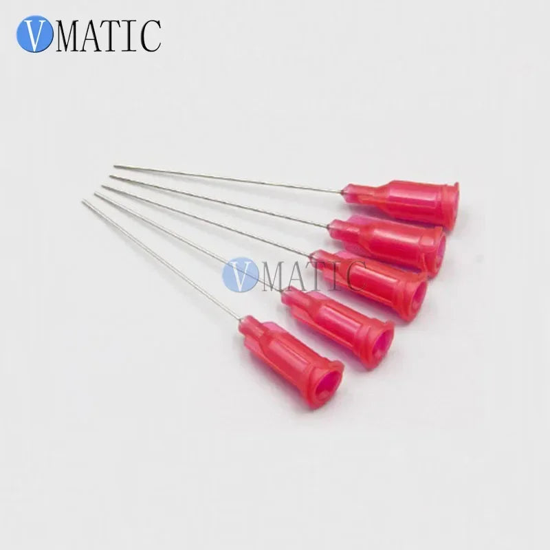 100Pcs 25G 1.5" TE Premier Dispensing Needles | SUS304 Industrial Glue Tips Free Shipping