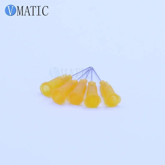 Free Shipping Non Sterilized 100Pcs 25G Blunt Glue Dispensing Needles 1/2 Inch
