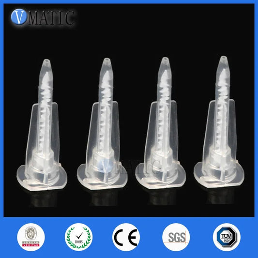 Free Shipping 100Pcs Resin Static Mixer MA3.0-07S Mixing Nozzles For Duo Pack Epoxies