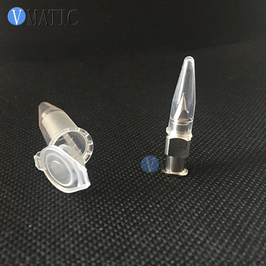 Free Shipping High Precision Stainless Steel Tapered Needle Nozzles Dia 0.50mm Precision Dispensing Needle Tips