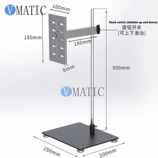 Glue Valve Mount Bracket | Pneumatic Dispenser Holder Stand | Fixed Support for Dispensing Valve | Dispensing Accessories