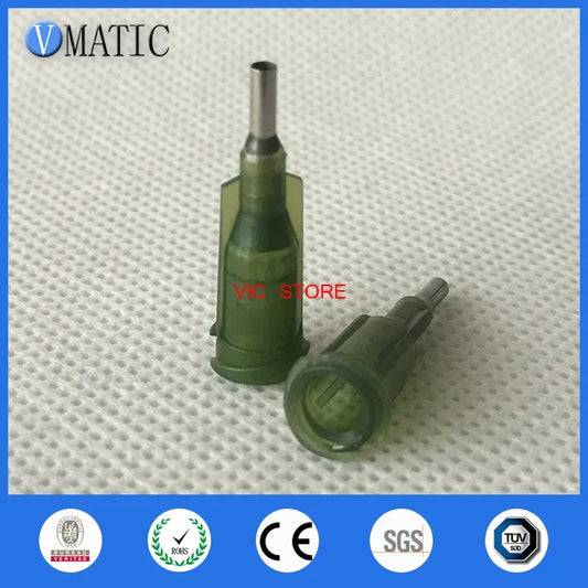 Free Shipping 100Pcs 14G 1/4 Inch Dispenser Needle Tips