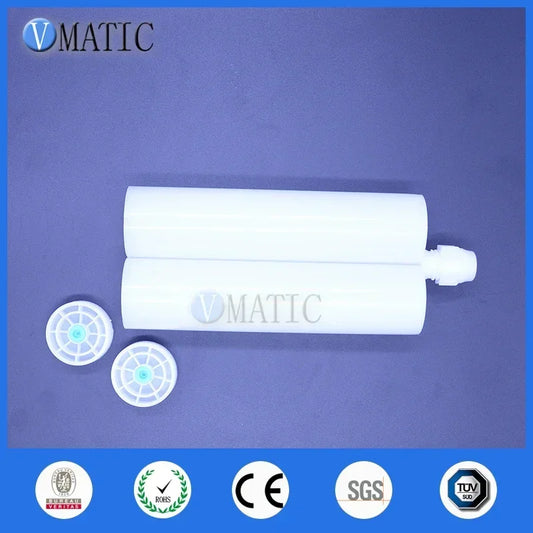 Free Shipping Top Rated Quality 600ml 600cc 1:1 Ab Glue Cartridge With Piston