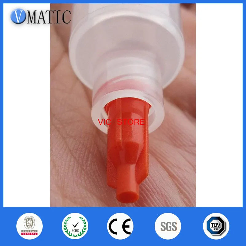 Free Shipping Luer Lock Dispensing Syringe Tip Cap Stopper 500Pcs