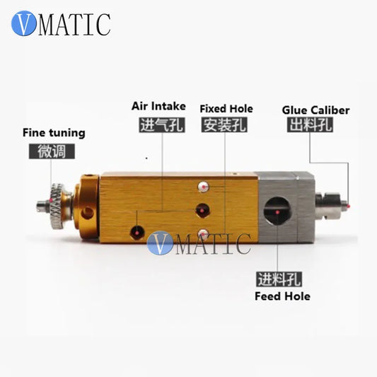 Free Shipping Factory Direct Sale Precision Glue Dispensing Diaphragm Valve for Industrial Applications