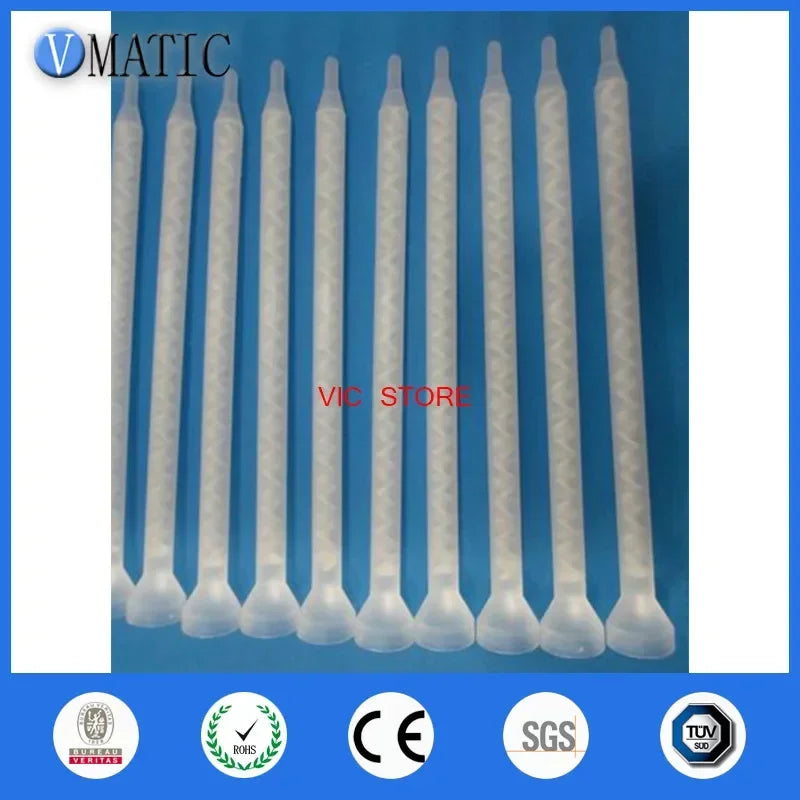 Free Shipping 20Pcs High Precision Dispensing Mixing Tube Mc10-18 / Plastic Static Mixer