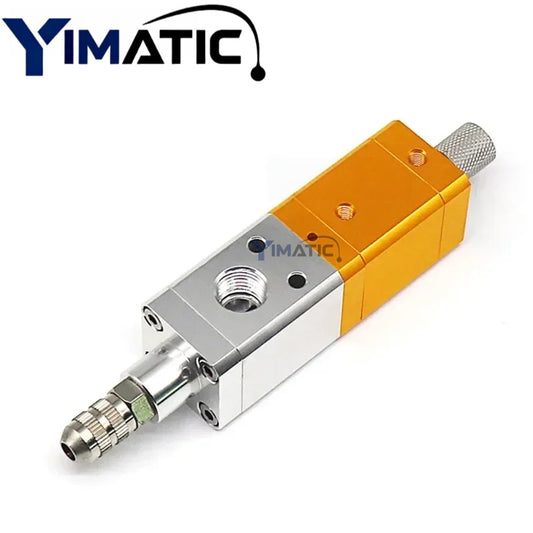 Precision Suck-Back Dispensing Valve | Adjustable Anti-Drip Control for Single-Component Adhesives & Lubricants