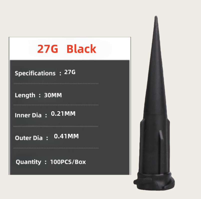 TT Tapered Plastic Adhesive 14G/16G/18G/20G/22G/25G EFD Dispensing Needle Tips (100pcs/box)