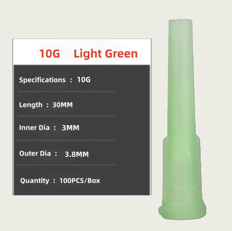 TT Tapered Plastic Adhesive 14G/16G/18G/20G/22G/25G EFD Dispensing Needle Tips (100pcs/box)