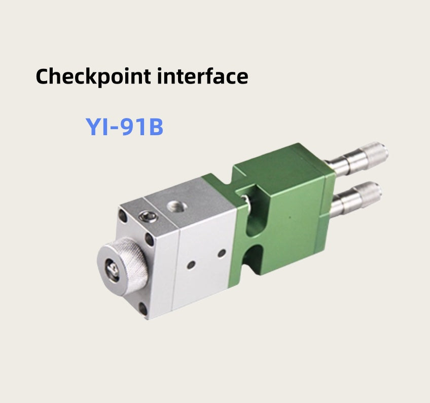YI-91 High Quality New AB Dispensing Valve Fuselage Piston With Micrometer Trim Out Liquid Dispenser Two Component Pneumatic Valve