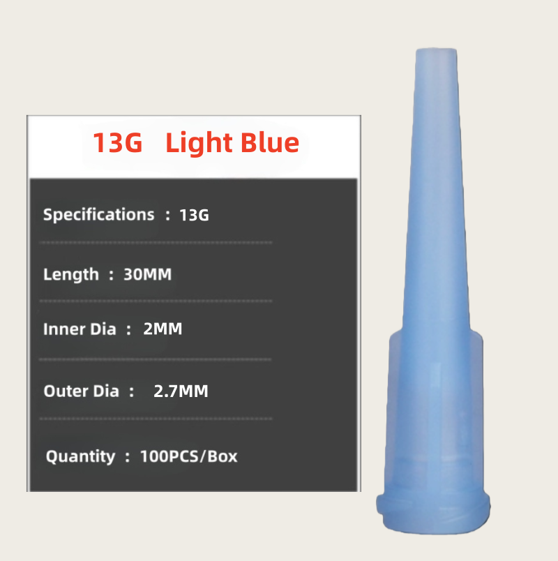 TT Tapered Plastic Adhesive 14G/16G/18G/20G/22G/25G EFD Dispensing Needle Tips (100pcs/box)