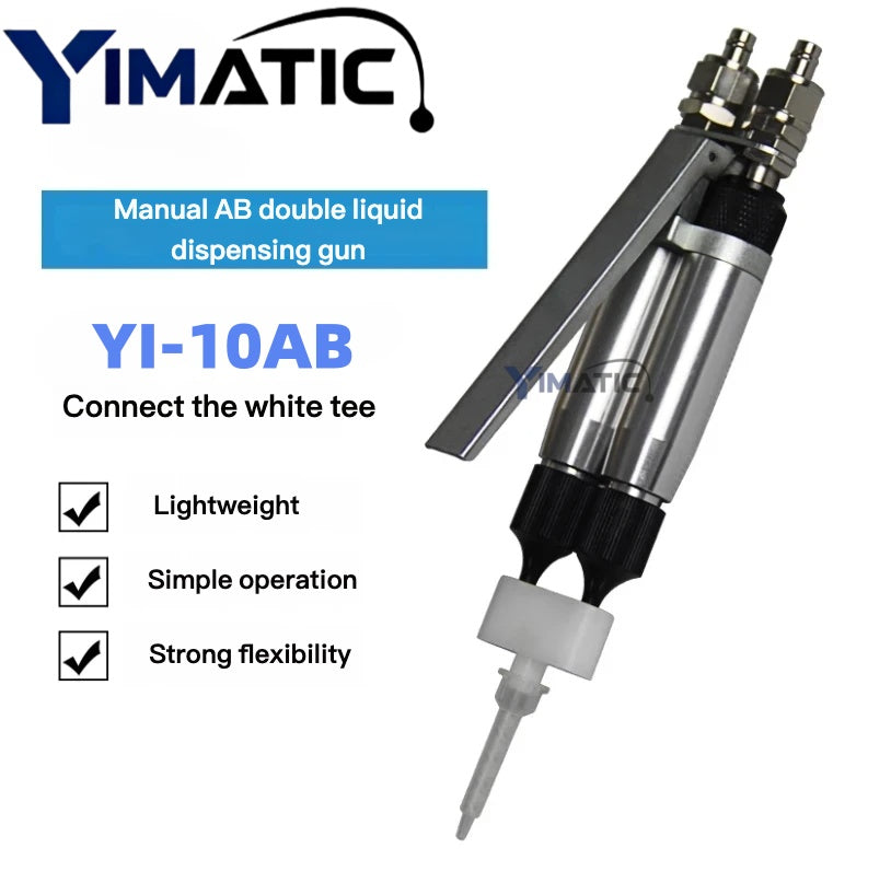 ‌AB Epoxy Dispensing Valve | Pneumatic 1:1 Mix Ratio for Electronics & Automotive Fast Ship‌