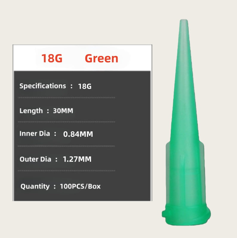 TT Tapered Plastic Adhesive 14G/16G/18G/20G/22G/25G EFD Dispensing Needle Tips (100pcs/box)