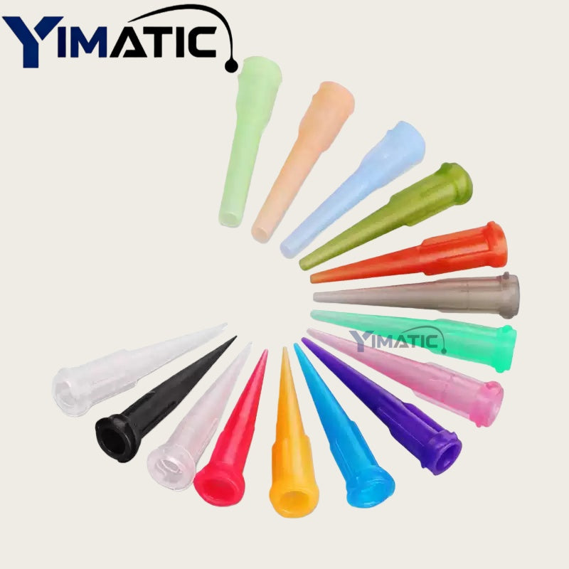 TT Tapered Plastic Adhesive 14G/16G/18G/20G/22G/25G EFD Dispensing Needle Tips (100pcs/box)