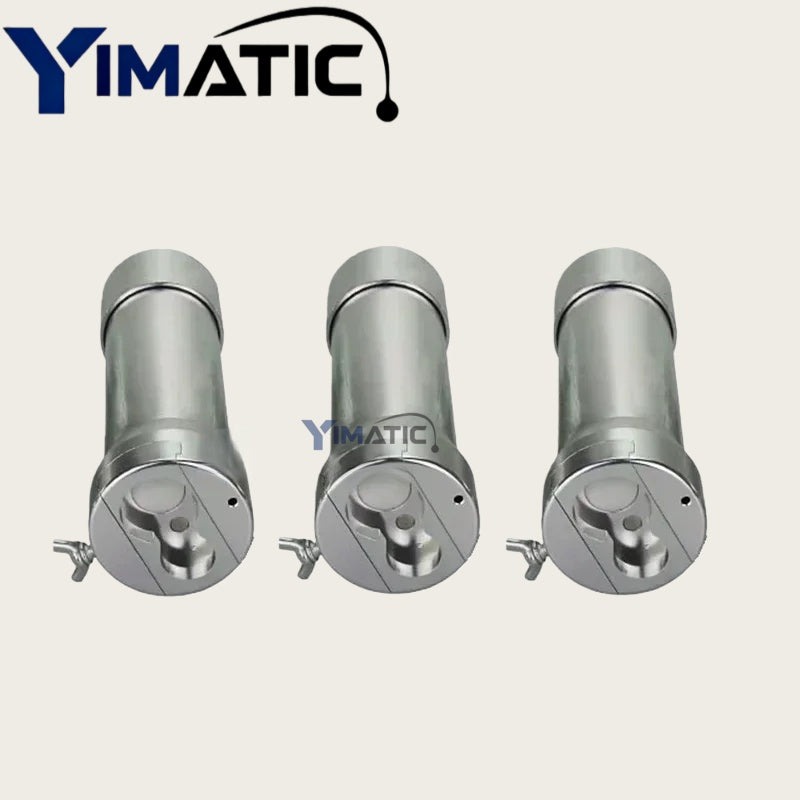 Industrial Dual-Cartridge Dispenser with Adjustable 1:1-10:1 Mixing Valve | Heavy-Duty 50ml Pneumatic Epoxy Applicator